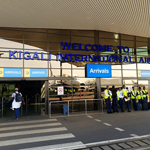Pick up from Kigali International Airport