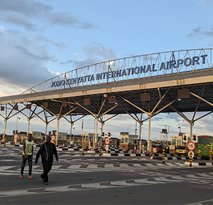 Transfer to Jomo Kenyatta International Airport.